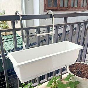 Móc treo ban công inox 1 tầng - Ảnh 1